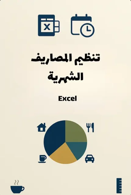 تحميل ملف Excel لتنظيم المصاريف الشهرية